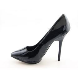 JS by Jessica Simpson Racer Womens Black Stiletto Heel Shoes