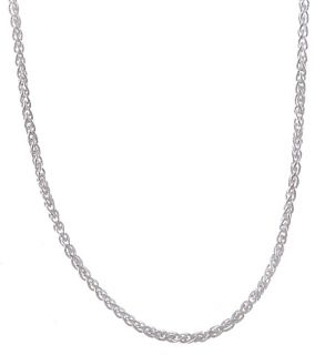 Sterling Essentials Sterling Silver 24 inch Italian Wheat Chain (1.5mm