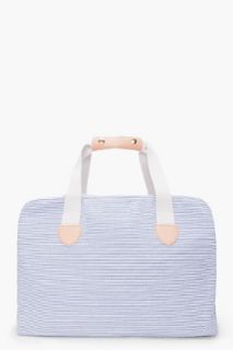 A.P.C. Striped Weekend Bag for men