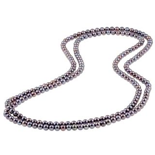 fw black pearl 52 inch endless necklace 6 5 7mm msrp $ 136 47 today