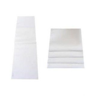 Ivory White Soft Cotton Feel Table Runner 178cm x 30cm (70