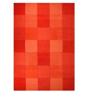 Hand tufted Tera Tile Wool Rug (89 x 13)