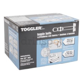 Toggler 21016 Toggle Anchor, Pk 25
