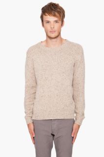 Shades Of Grey By Micah Cohen Flecked Knit Sweater for men