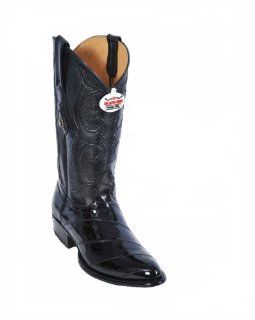 Los Altos Black Eel Cowboy boots Shoes