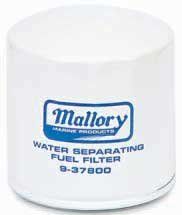 Mallory Marine 9 37800 Fuel Water Separator Filter  