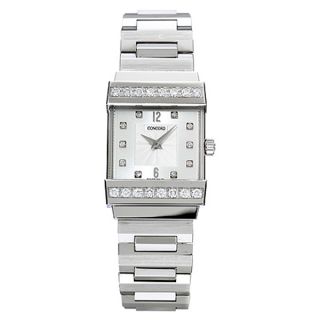 Concord Crystale 18k White Gold Diamond Watch