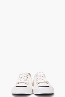 Comme Des Garçons Play  Cream Low top Jack Purcell Sneakers for men