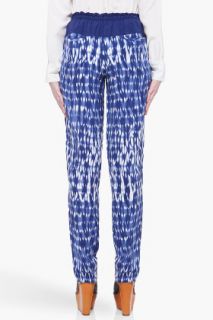 Thakoon Addition Indigo Silk Pyjama Pants for women