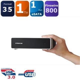 Freecom Disque 3.5 Quattro 1To USB3.0 / Firewire   Achat / Vente