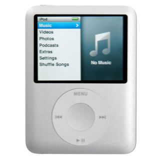 Apple 4GB 3rd Generation Silver iPod Nano (Refurbished)