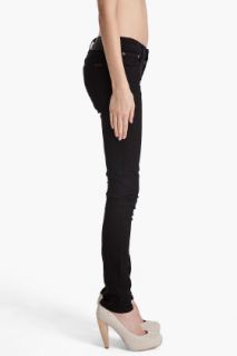 Nudie Jeans Tight Long John Black Jeans for women