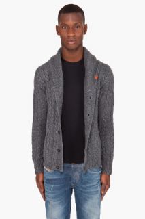 G Star Cl East Shawl Cardigan  for men