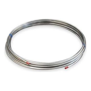 Approved Vendor 3ADC9 Coil Tubing, Welded, 3/8 In, 50 ft, 304 SS
