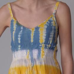 Journee Collection Juniors Tie dye Print Spaghetti Strap Dress