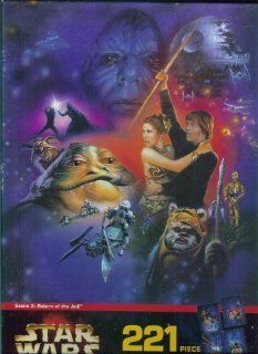 Star Wars 221 pc. Mural Puzzle Return of the Jedi Toys