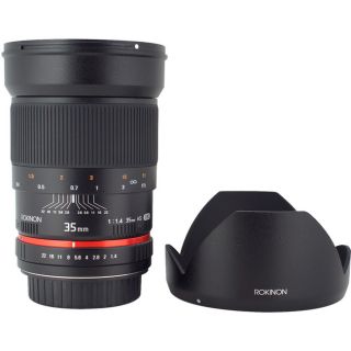 Rokinon 35mm f/1.4 Aspherical Lens for Sony Cameras See Price in Cart