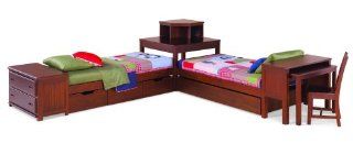 Shaped Bed with Corner Unit   906 301/2 023/221/345