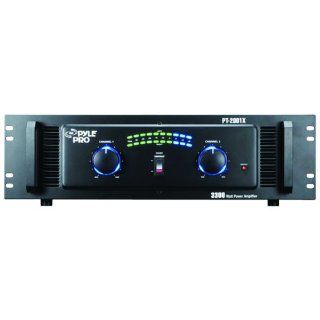 Pyle Pro PT2001X 3300 Watt Professional DJ Power Amplifier