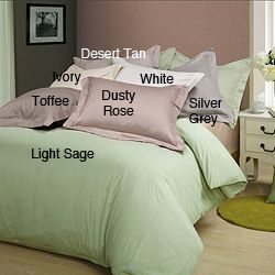 Sateen 600 Thread Count 3 piece Duvet Cover Set Today $77.99 4.1 (44