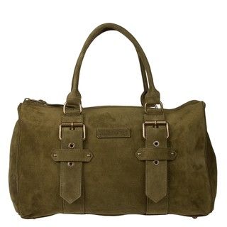 Longchamp Olive Duffel Bag
