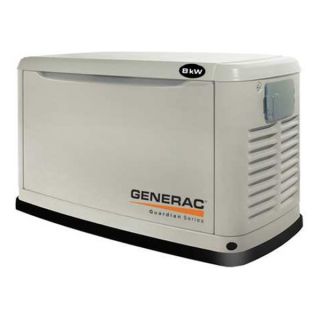 Generac 6245 Automatic Standby Generator, 8 LP/7 NG kW