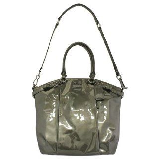 Coach Patent Leather Lindsey Satchel Shoulder Bag Purse Tote 18627