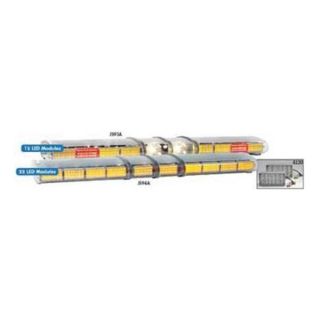 Federal Signal JLL5403 CSB Lightbar, LED, Amber/Red/Clear, Perm, 54 In