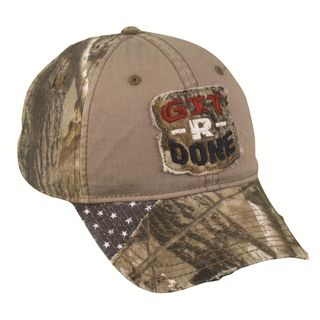 Larry The Cable Guy Camo Flag Hat