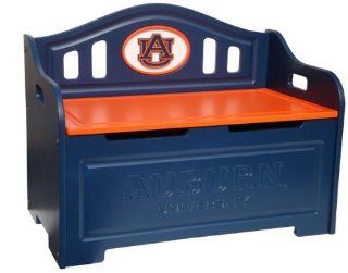 Auburn University Tigers Kids Furniture Storage Toy Bench