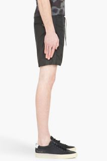Marc By Marc Jacobs Black Solid Swim Shorts for men