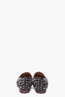 Jeffrey Campbell Pony Hair Leopard Print Loafers for women
