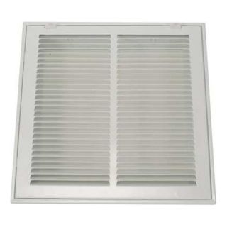 Approved Vendor 4JRT9 Return Air Filter Grille, 12x24 In, White