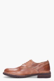 Officine Creative Tan Leather Vertigo Shoes for men