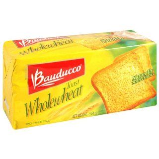 Bauducco Toast, Whole Wheat, 5.64 Ounce Boxes (Pack of 16) 
