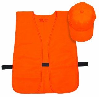 Allen Company Orange Blaze Hat and Vest Combo with