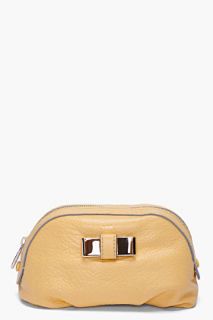 Chloe Yellow Lily Makeup Case for women