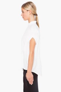 Acne Scallop Pleat Blouse for women