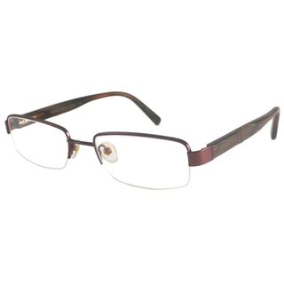 Michael Kors Readers Mens MK484M Brown Rectangular Reading Glasses