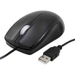 USB 2.0 Ergonomic Optical Scroll Wheel Mouse (Pack of 2)