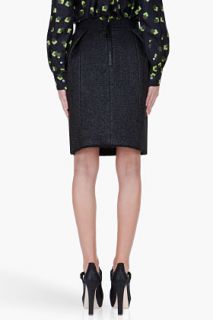Marc Jacobs Black Mohair Blend Magda Skirt for women