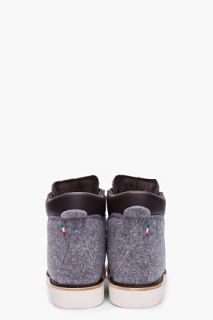 Diemme Grey Felt Roccia Vet Boots for men