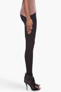 Rick Owens Lilies Black Drop Crotch Lounge Pants for women