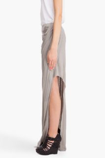 Helmut Lang Asymmetric Maxi Skirt for women
