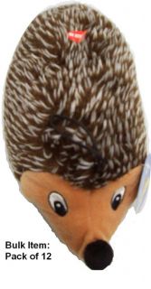 Party Pets 12 inch Hedgehog Dog Toy (Pack of 12)