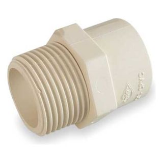 Approved Vendor 2GKA5 Adapter, CTS, 1 In, MNPT x Slip Socket, CPVC