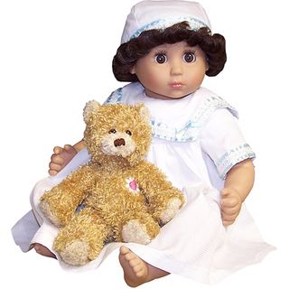 Me and Molly P. Catrina 18 inch Doll with Daisy Heart Bear