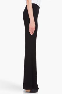 Hussein Chalayan Black Flare Pants for women