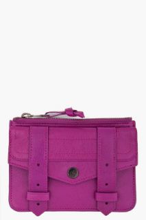 Proenza Schouler Ps1 Small Purple Zip Case for women
