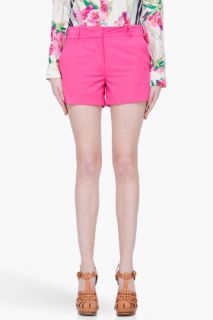 Elizabeth And James Pink Colby Shorts for women